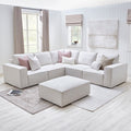 Brooklyn Large Left Hand Corner Sofa - Ivory