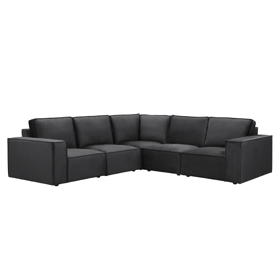Brooklyn Large Left Hand Corner Sofa - Ink