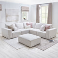 Brooklyn Large Right Hand Corner Sofa - Ivory