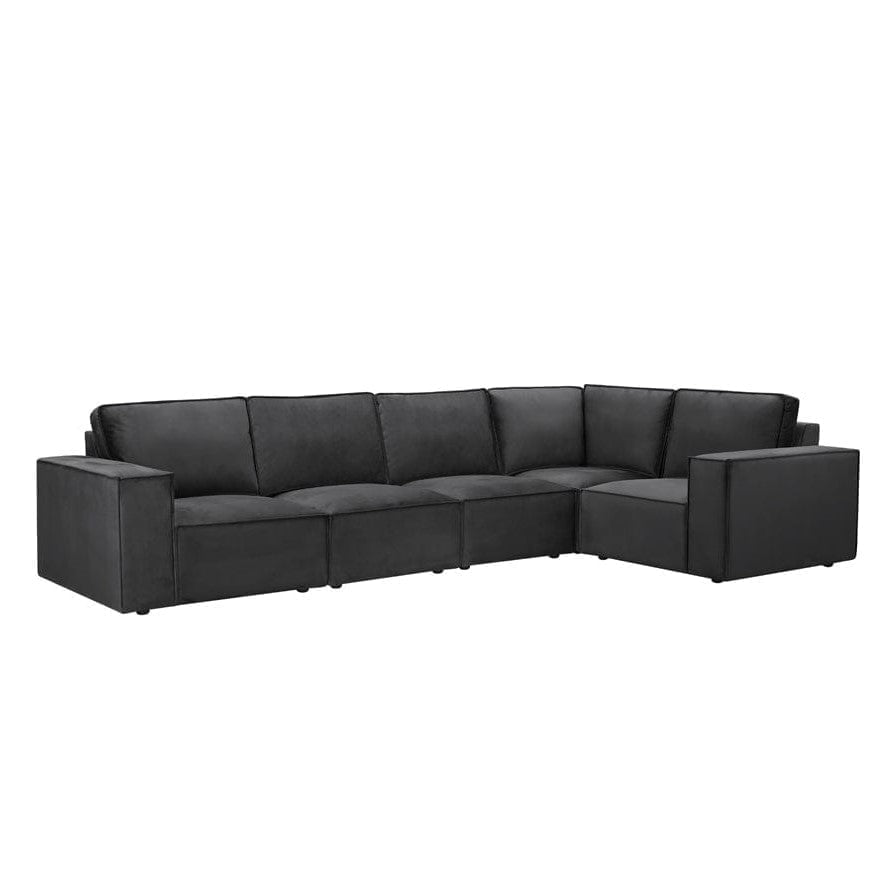 Brooklyn Large Right Hand L-Shape Sofa - Ink