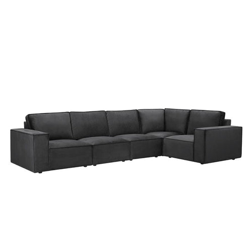 Brooklyn Large Right Hand L-Shape Sofa - Ink