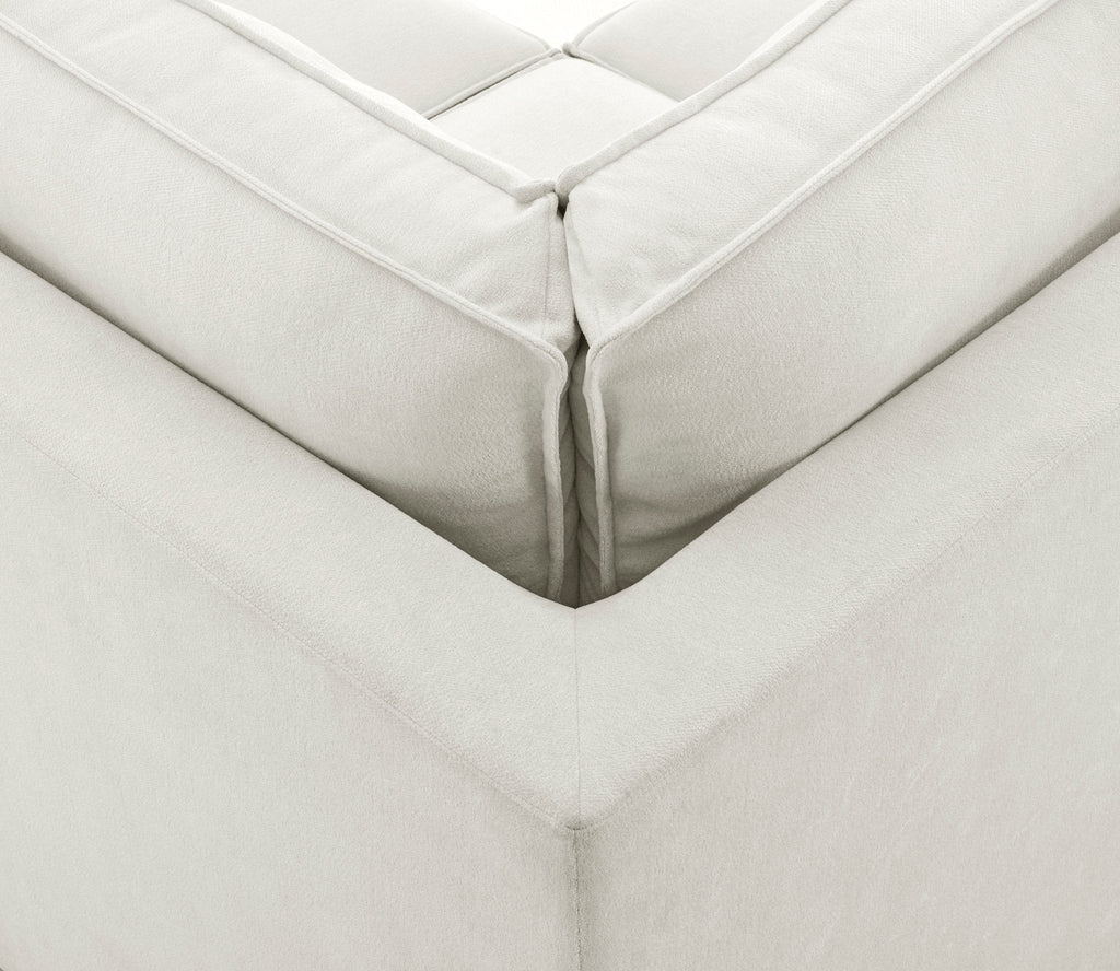 Brooklyn Large Left Hand Corner Sofa - Ivory