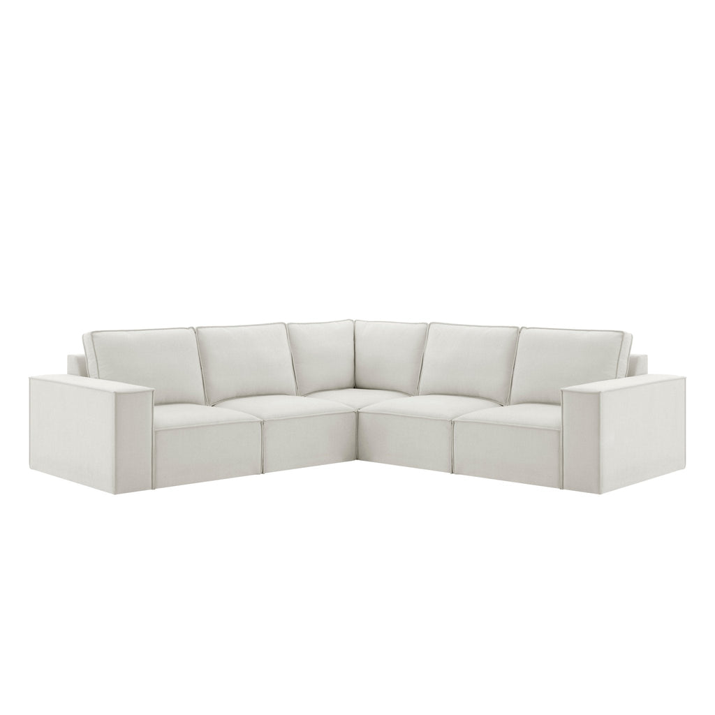 Brooklyn Large Right Hand Corner Sofa - Ivory