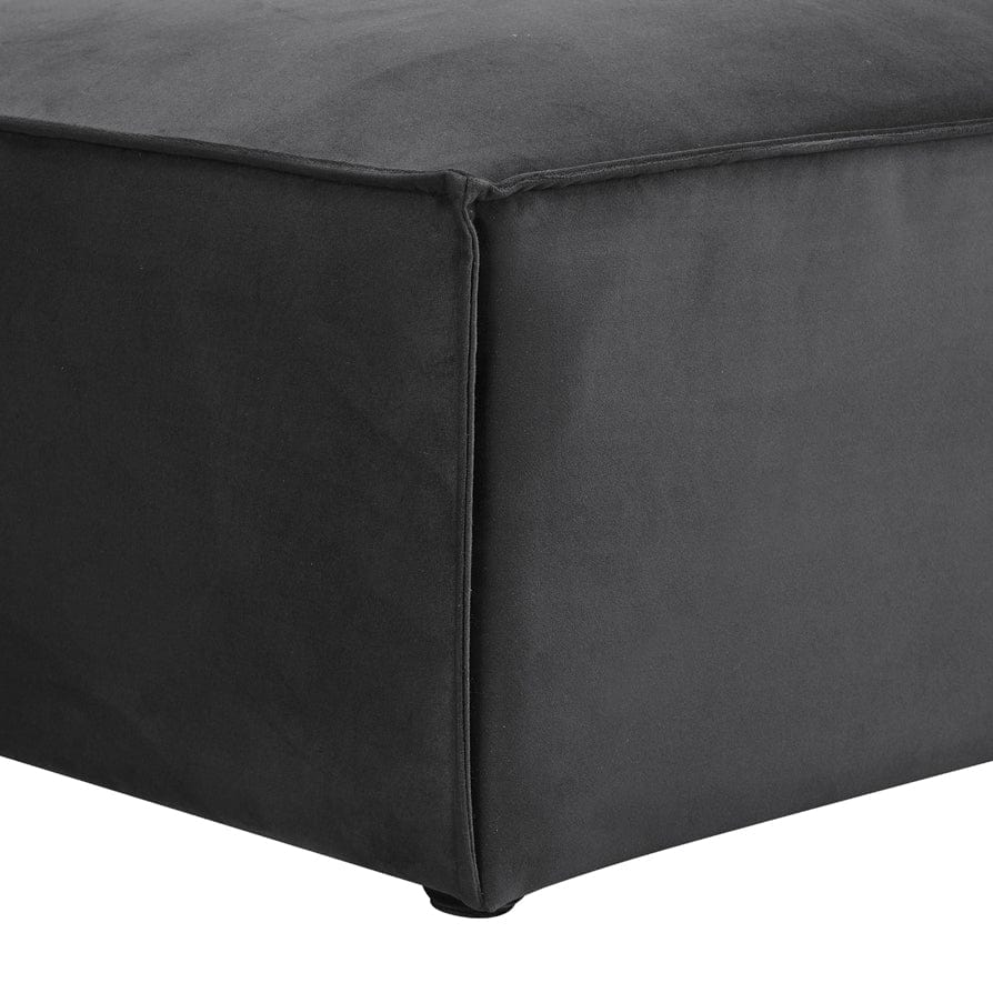Brooklyn Pouffe - Ink