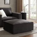 Brooklyn Pouffe - Ink
