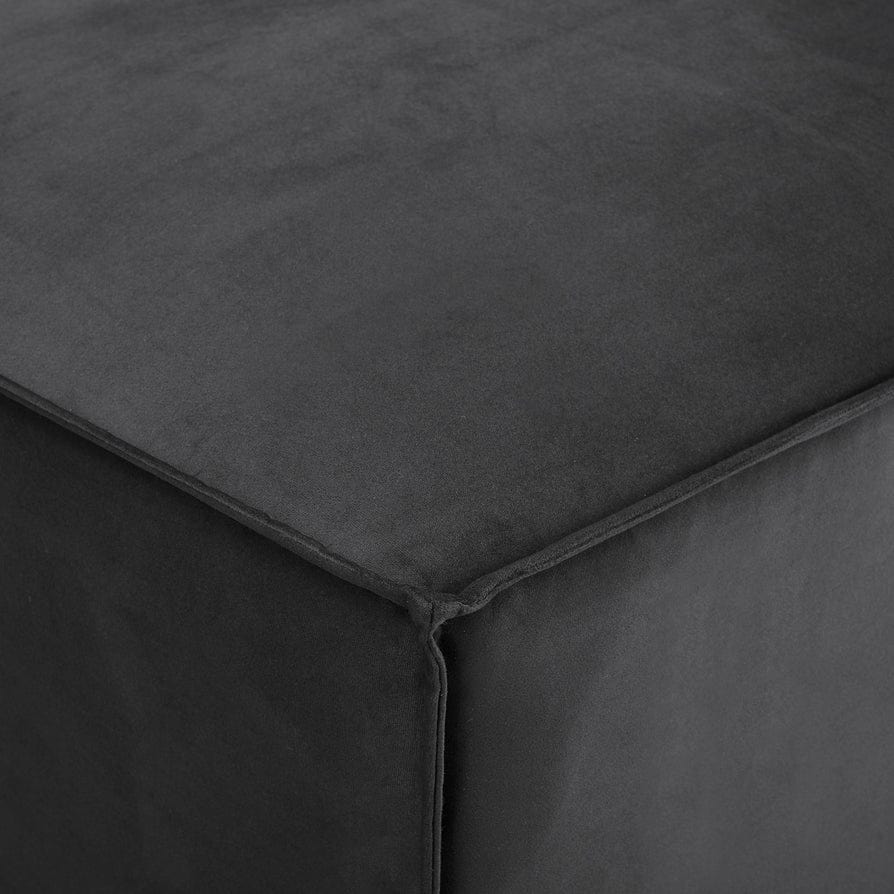 Brooklyn Pouffe - Ink
