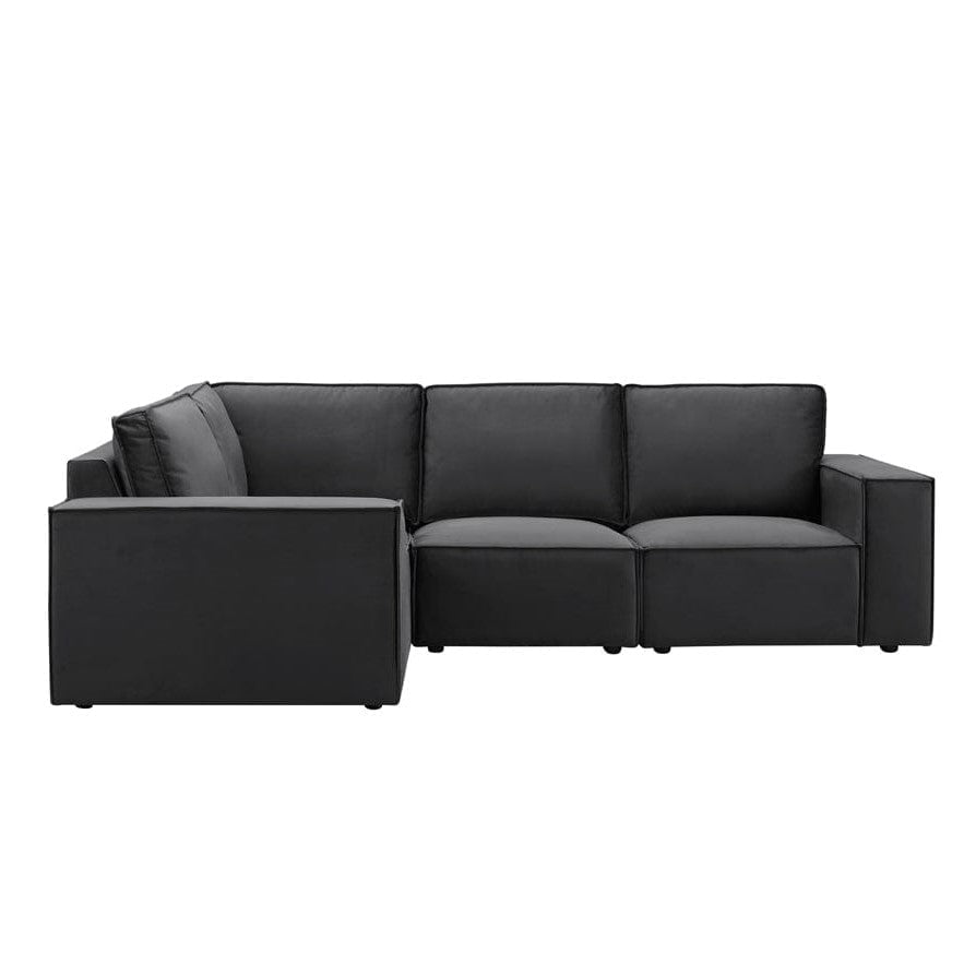 Brooklyn Small Left Hand L-Shape Sofa - Ink