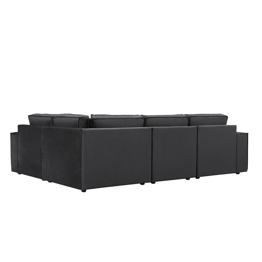 Brooklyn Small Left Hand L-Shape Sofa - Ink