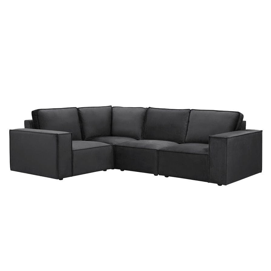 Brooklyn Small Left Hand L-Shape Sofa - Ink