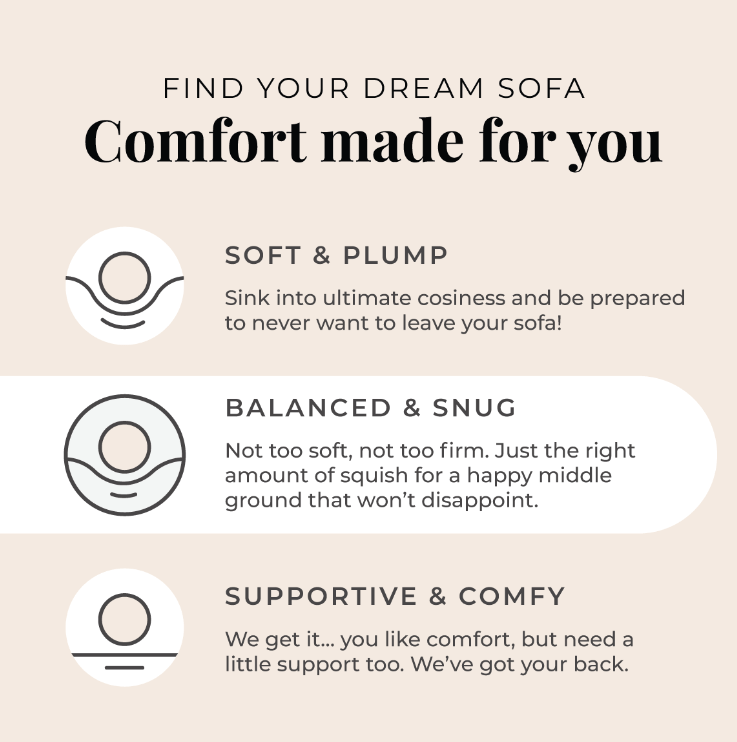 Brooklyn Small Left Hand L-Shape Sofa - Ivory