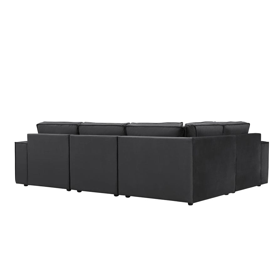 Brooklyn Small Right Hand L-Shape Sofa - Ink