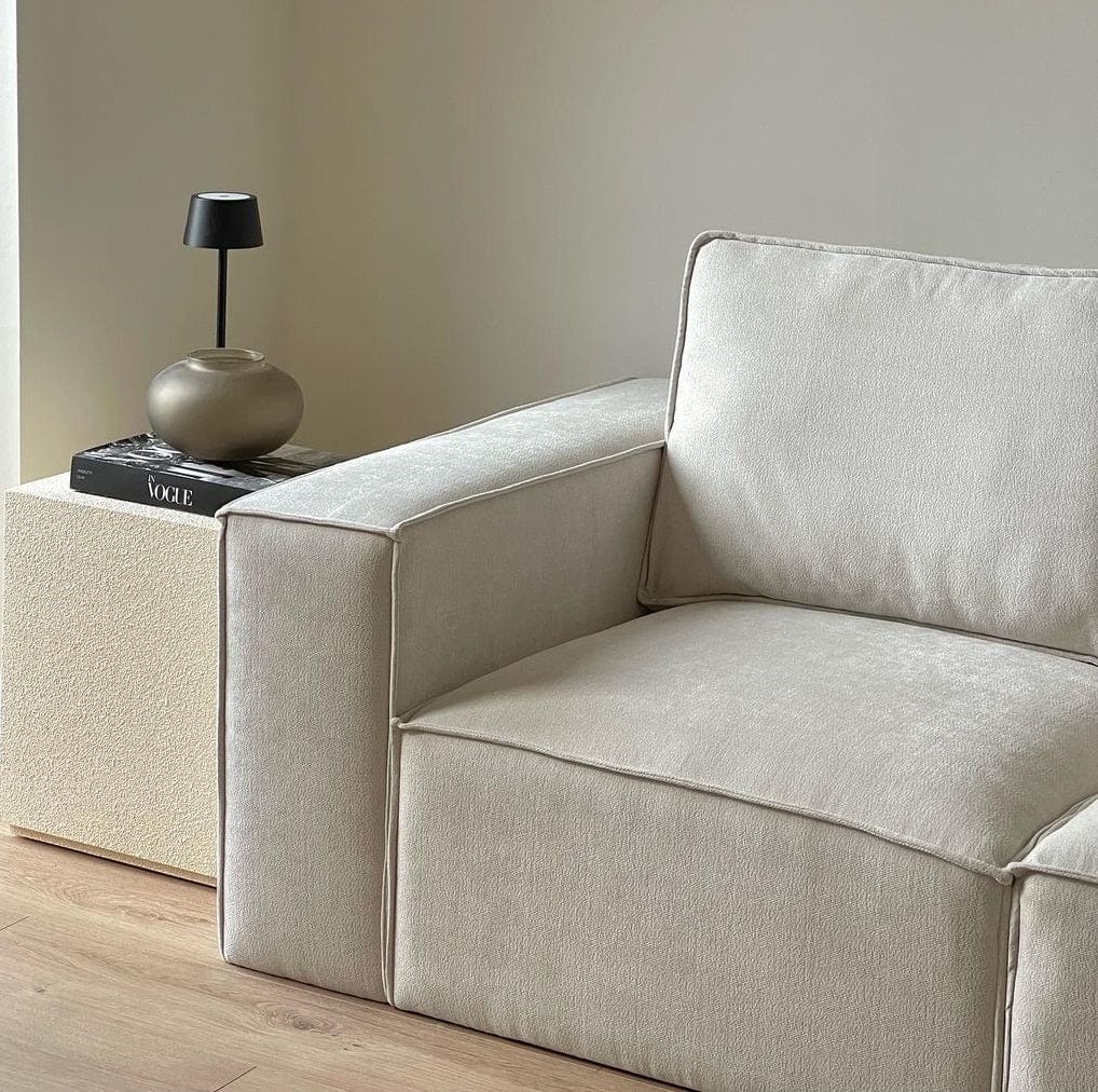 Brooklyn U-Shape Sofa - Ivory