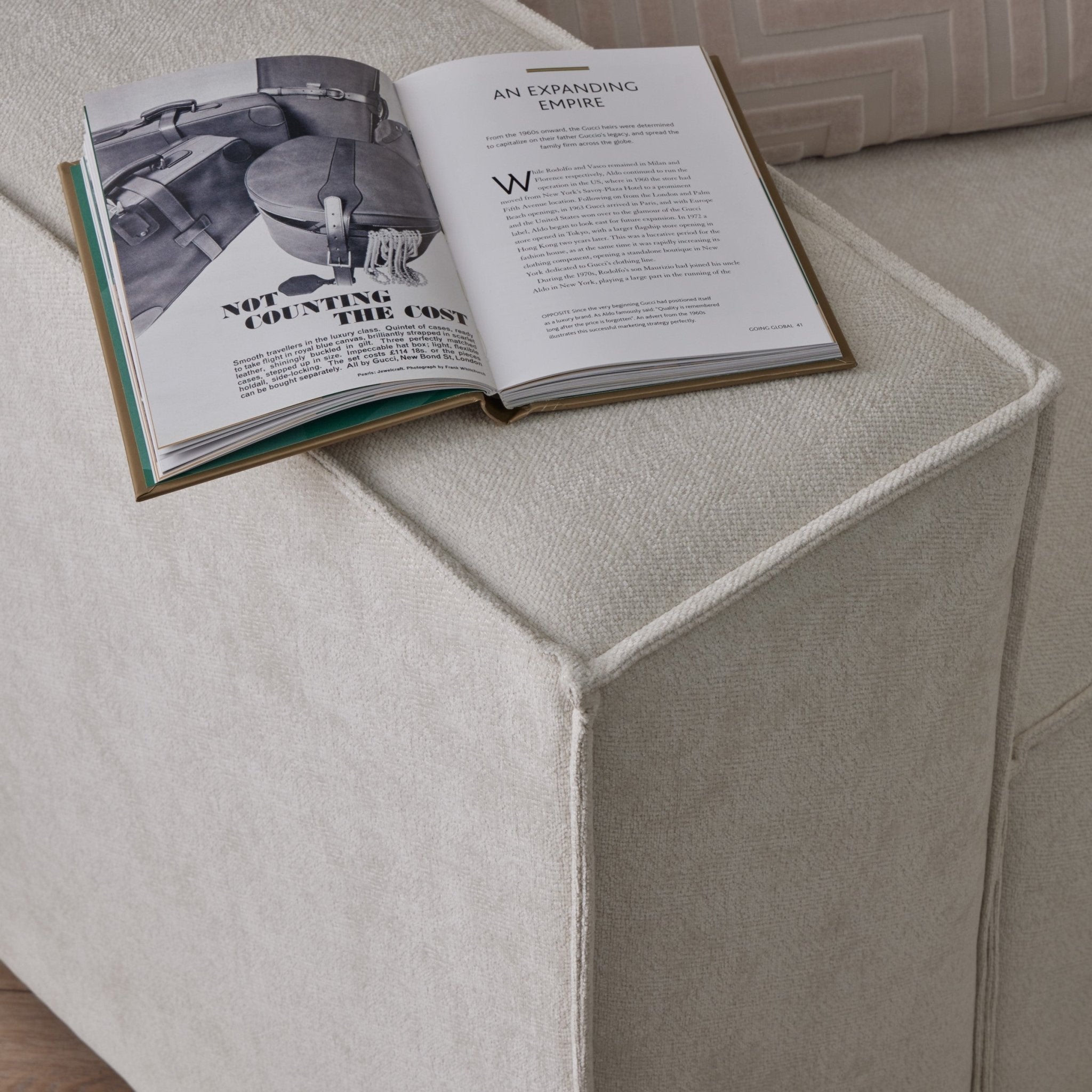 Brooklyn U-Shape Sofa - Ivory