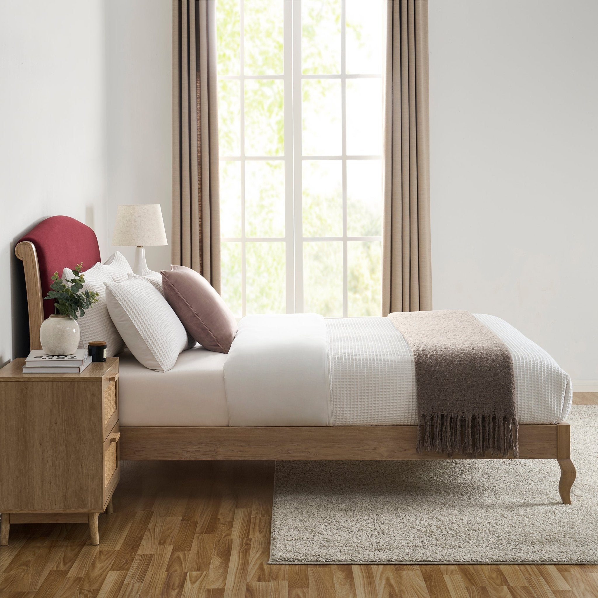 Chambery Bed Frame - Berry