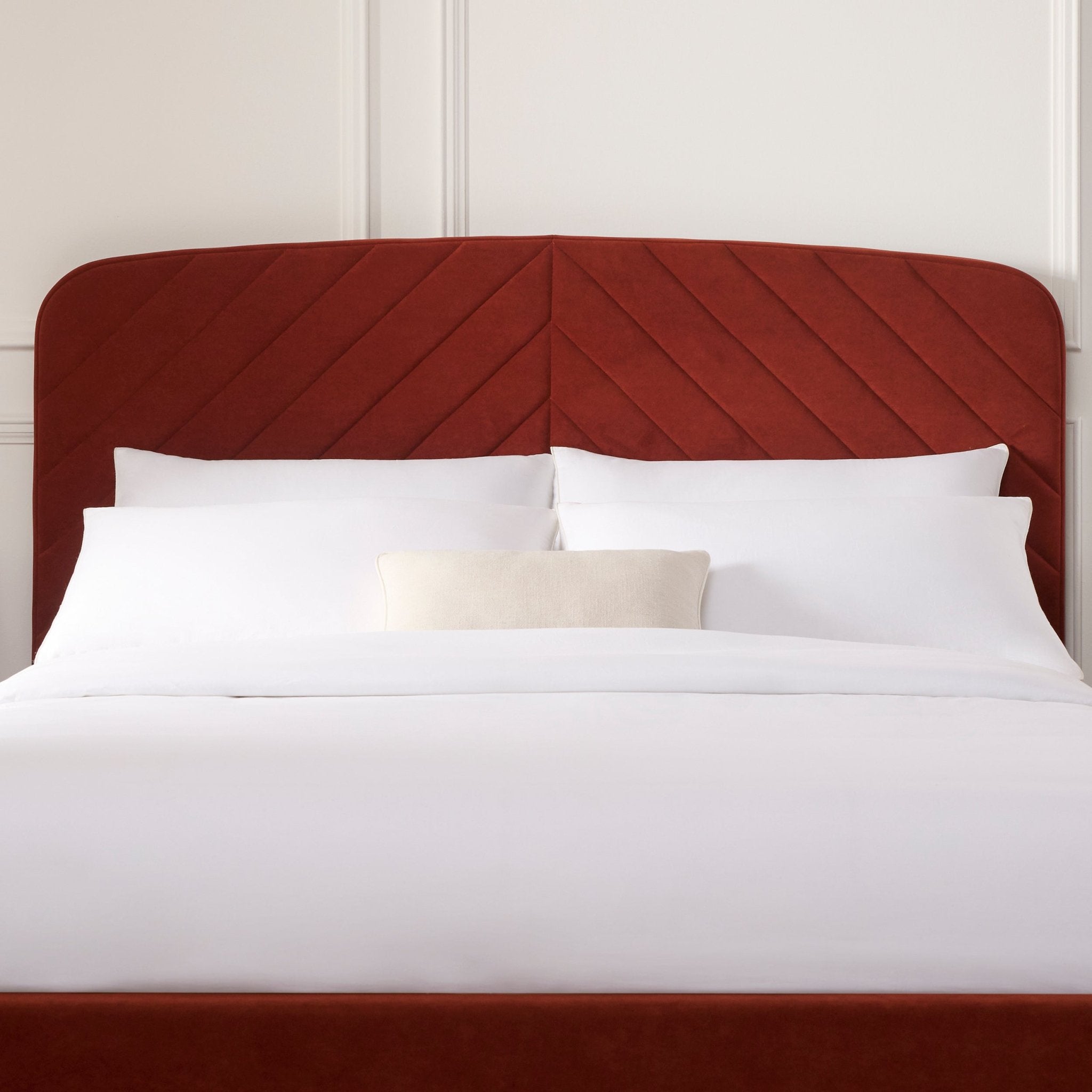 Charleston Ottoman Storage Bed -  Rust