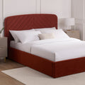 Charleston Ottoman Storage Bed -  Rust