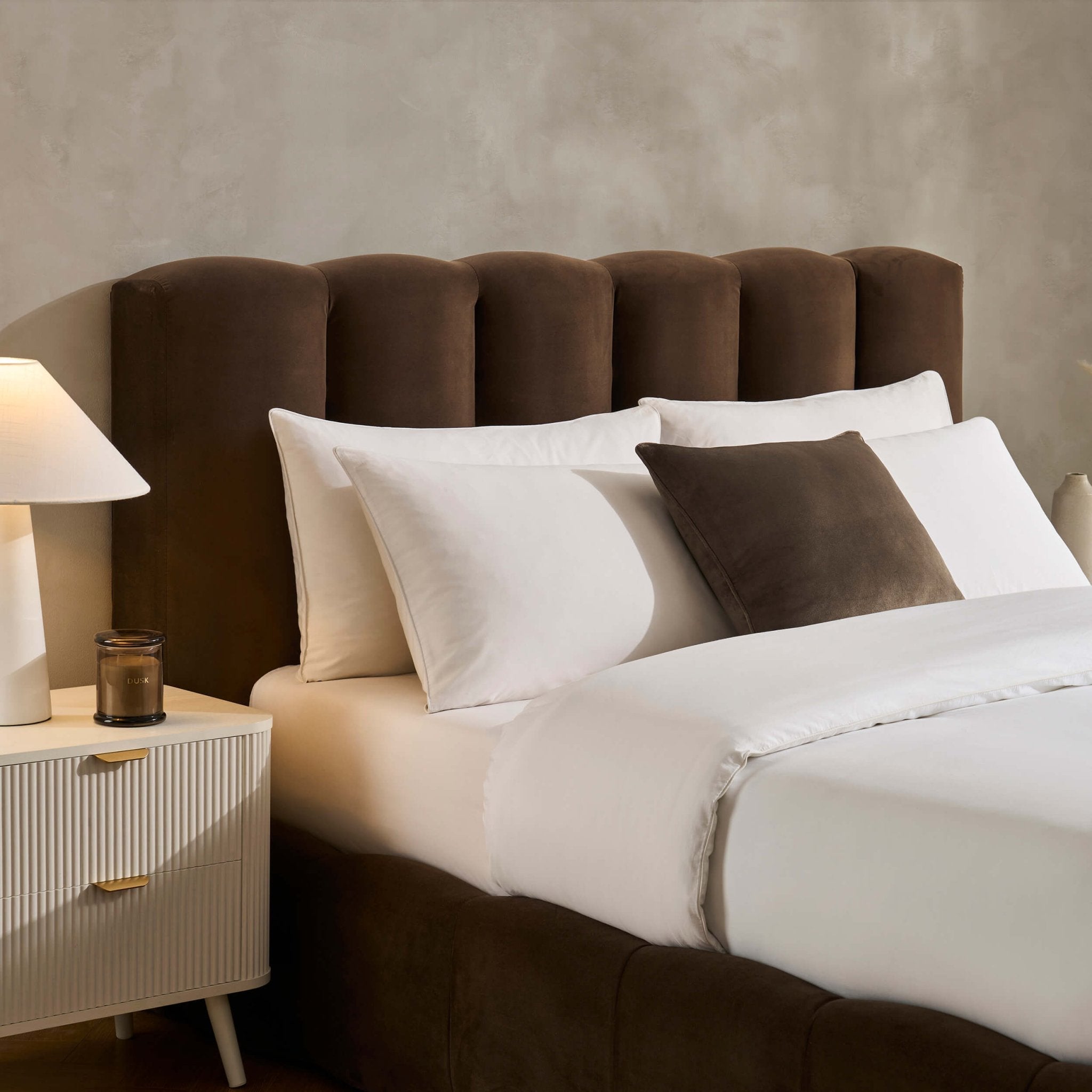 Cheshire Ottoman Storage Bed - Cappuccino
