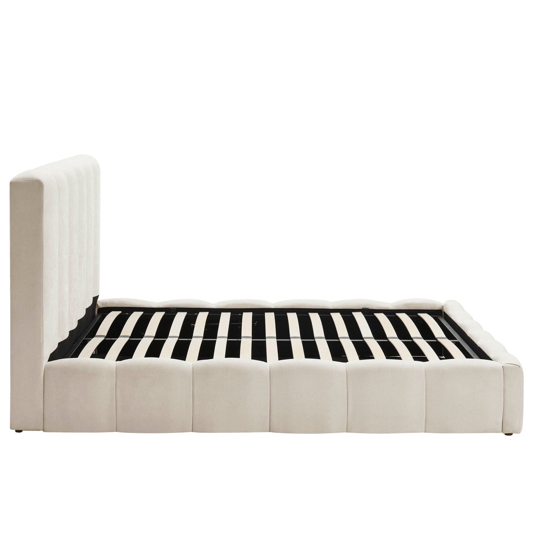 Cheshire Ottoman Storage Bed - Ivory