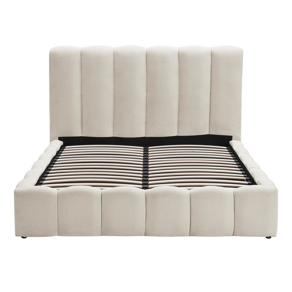 Cheshire Ottoman Storage Bed - Ivory