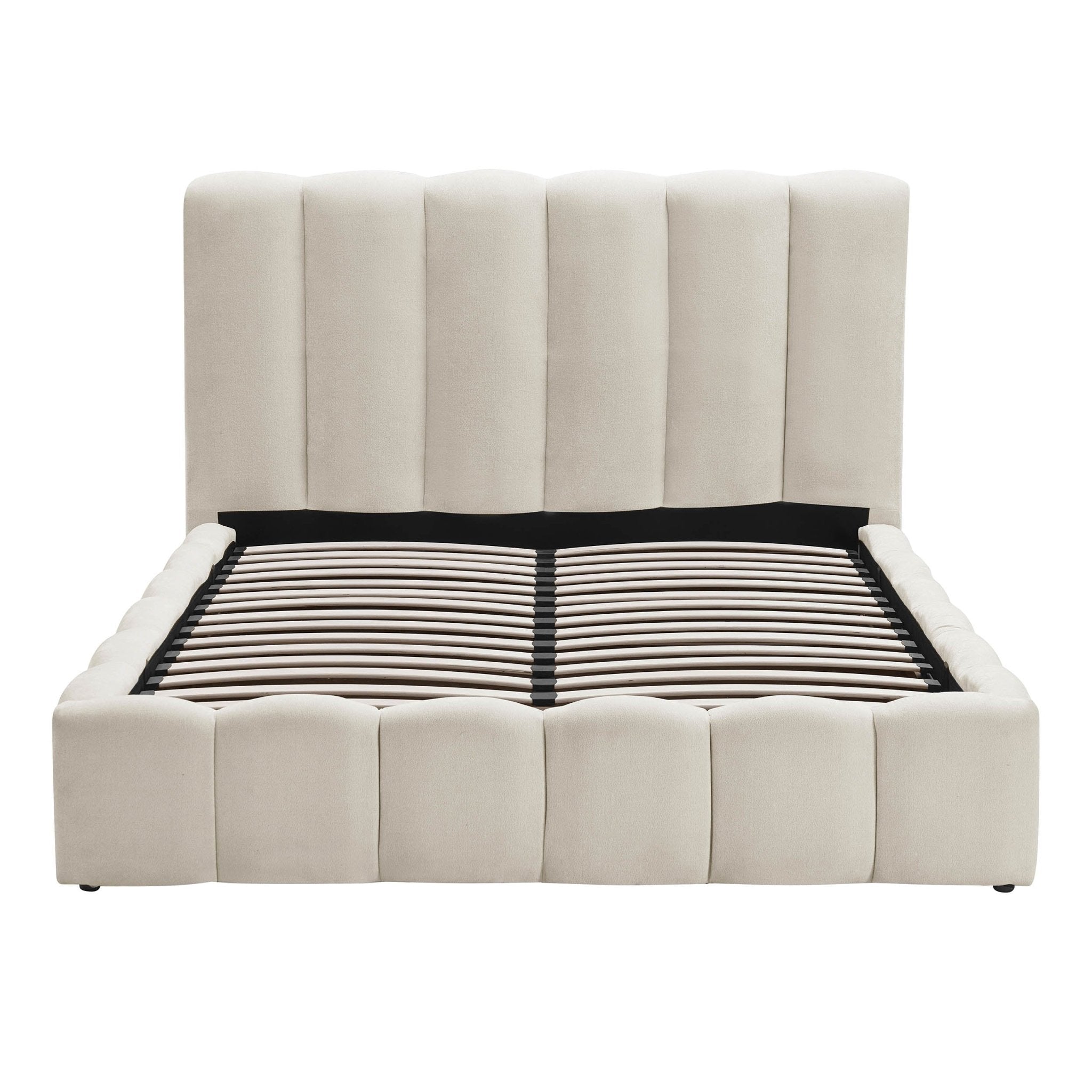 Cheshire Ottoman Storage Bed - Ivory