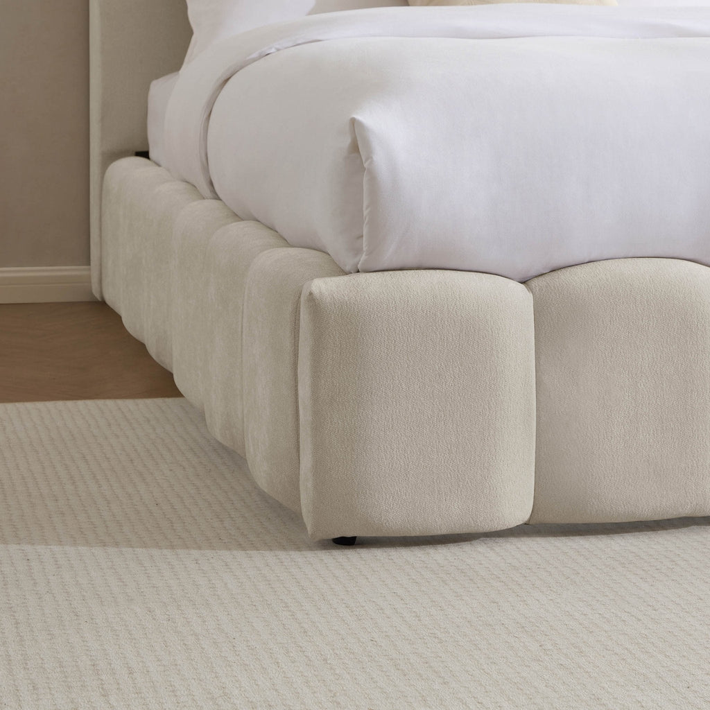 Cheshire Ottoman Storage Bed - Ivory