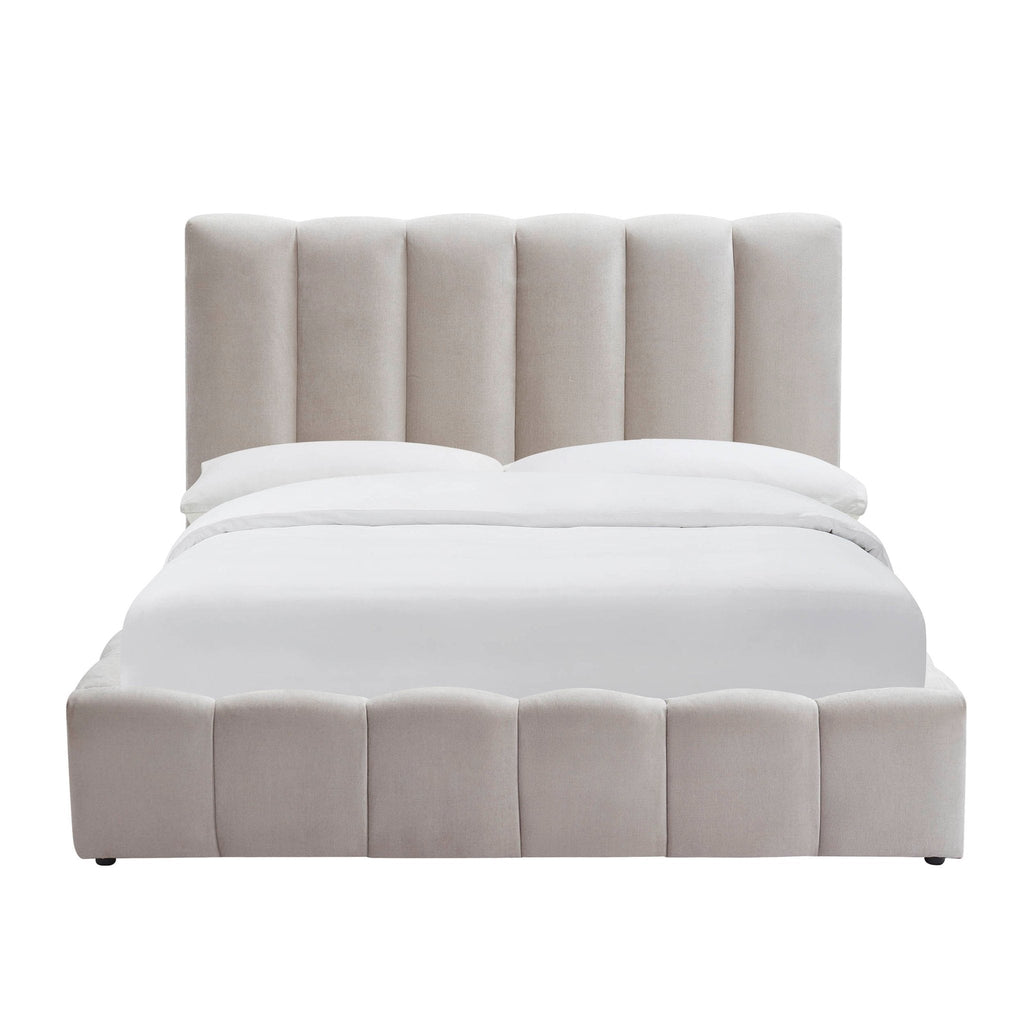 Cheshire Ottoman Storage Bed - Light Grey