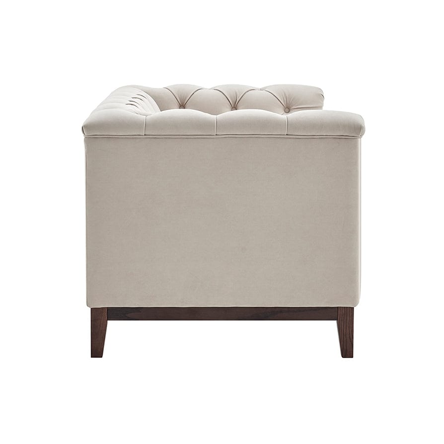 Chesterfield 2 Seater Sofa - Stone
