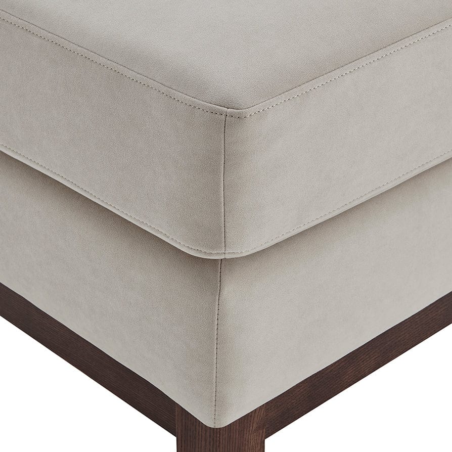 Chesterfield Pouffe - Stone