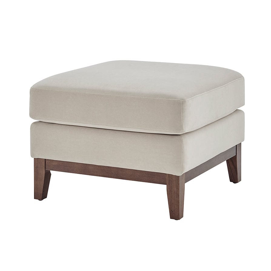 Chesterfield Pouffe - Stone