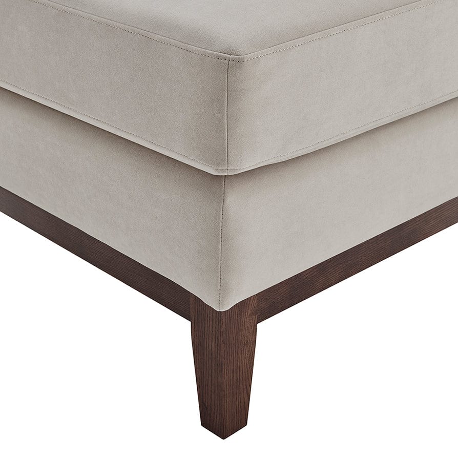 Chesterfield Pouffe - Stone