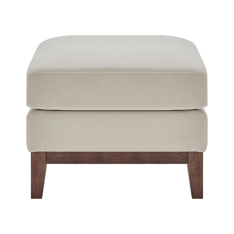 Chesterfield Pouffe - Stone