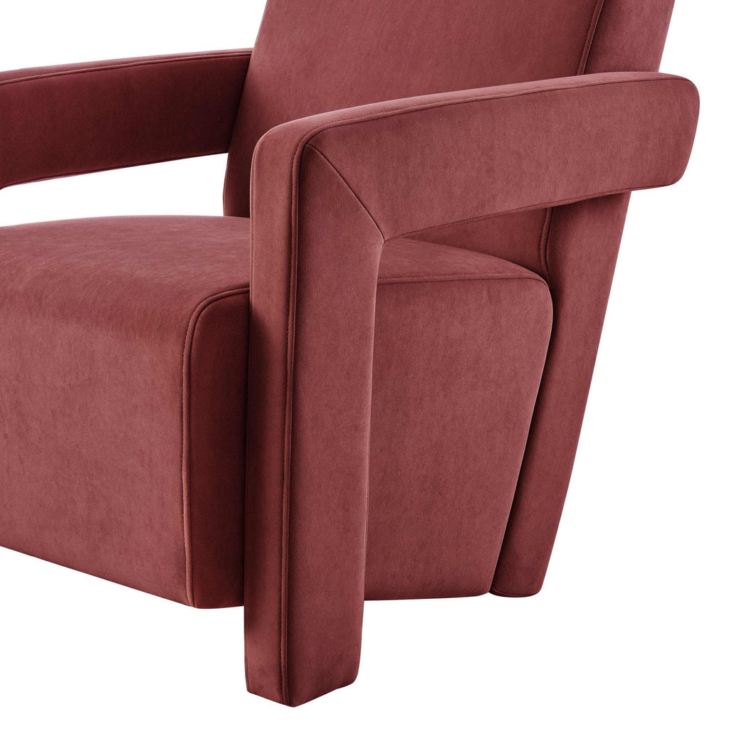 Ciara Accent Chair - Rust