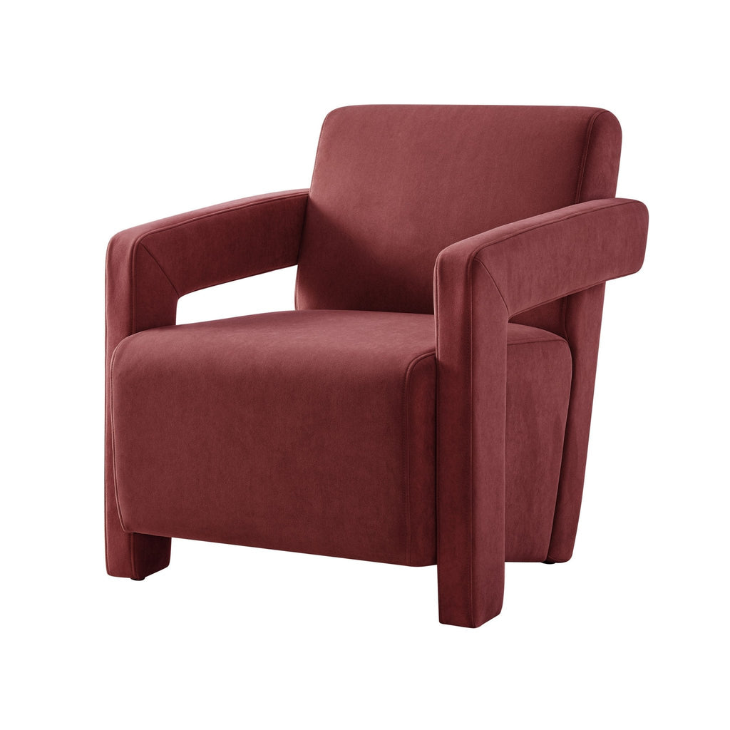 Ciara Accent Chair - Rust