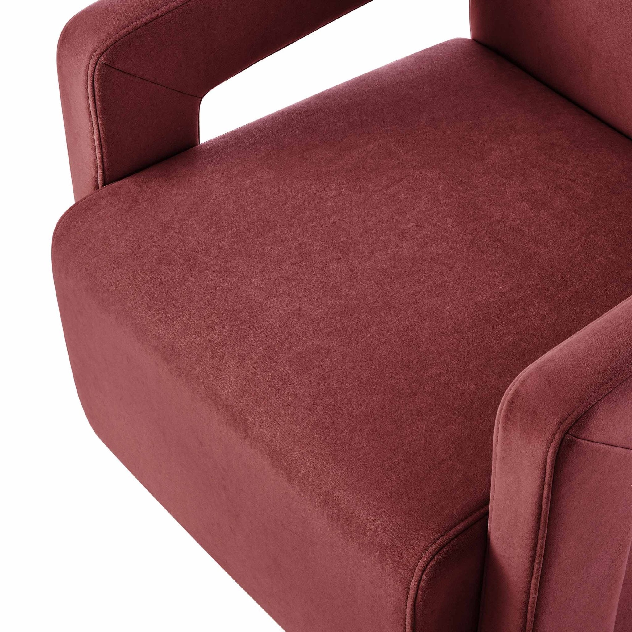 Ciara Accent Chair - Rust