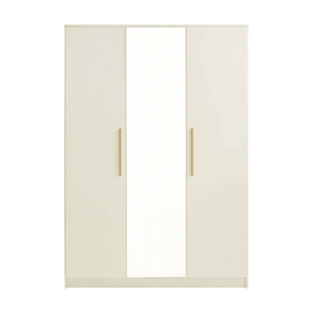 Darcey 3 Door Wardrobe - Cream