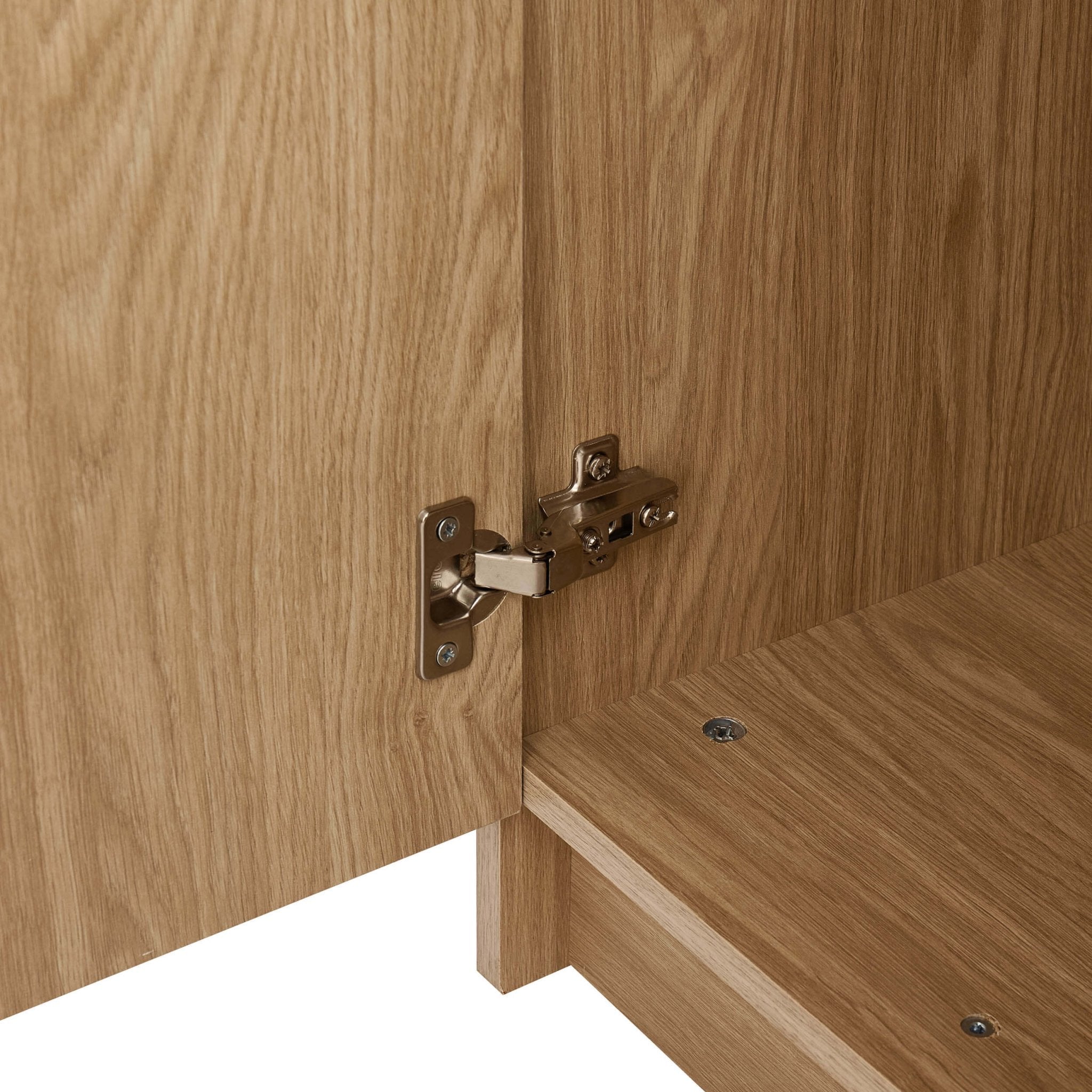 Darcey 3 Door Wardrobe - Light Wood