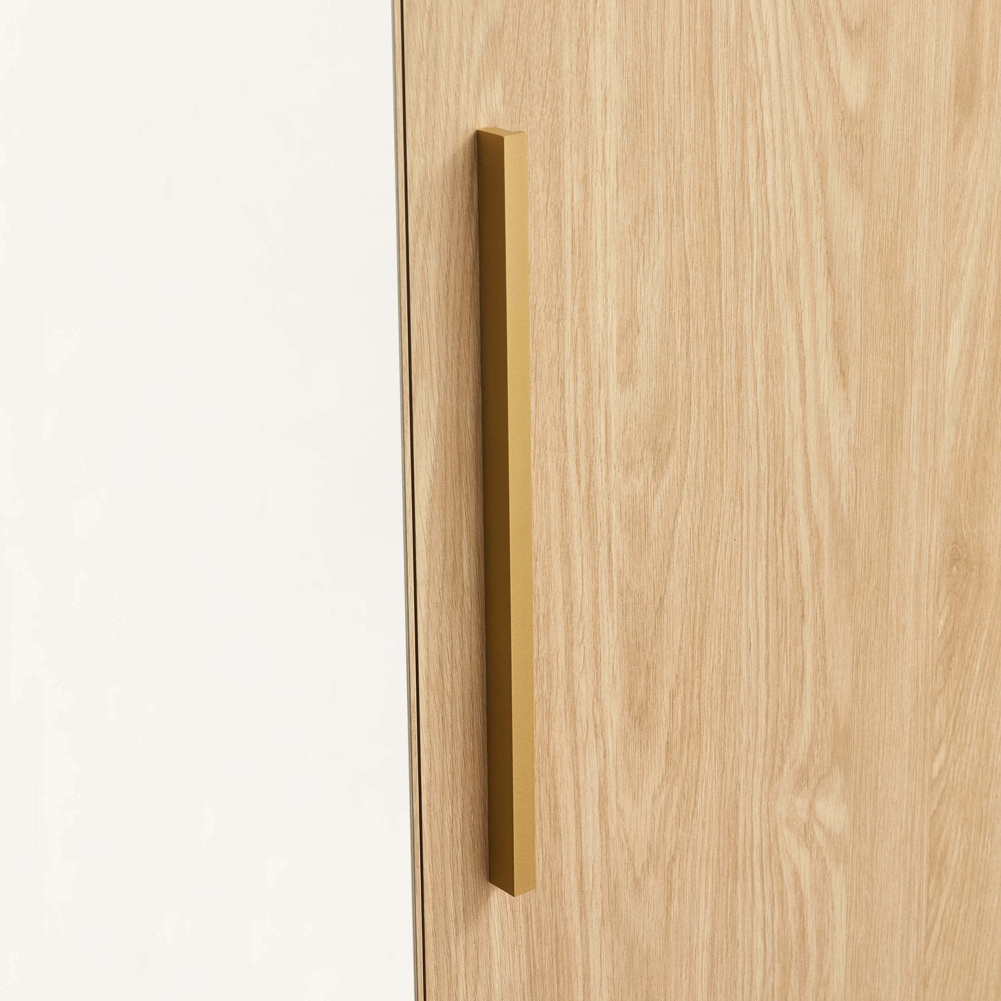 Darcey 3 Door Wardrobe - Light Wood