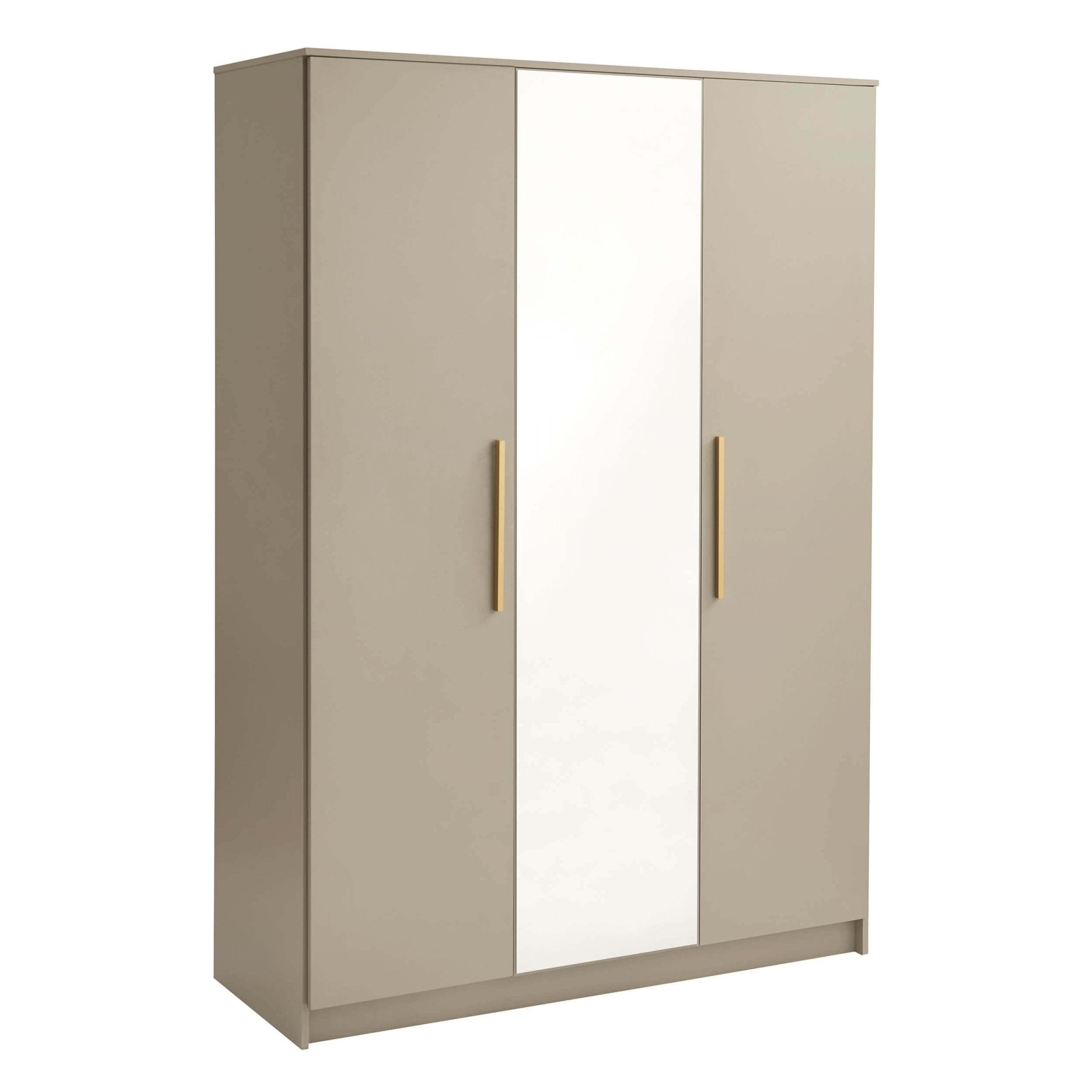 Darcey 3 Door Wardrobe - Taupe