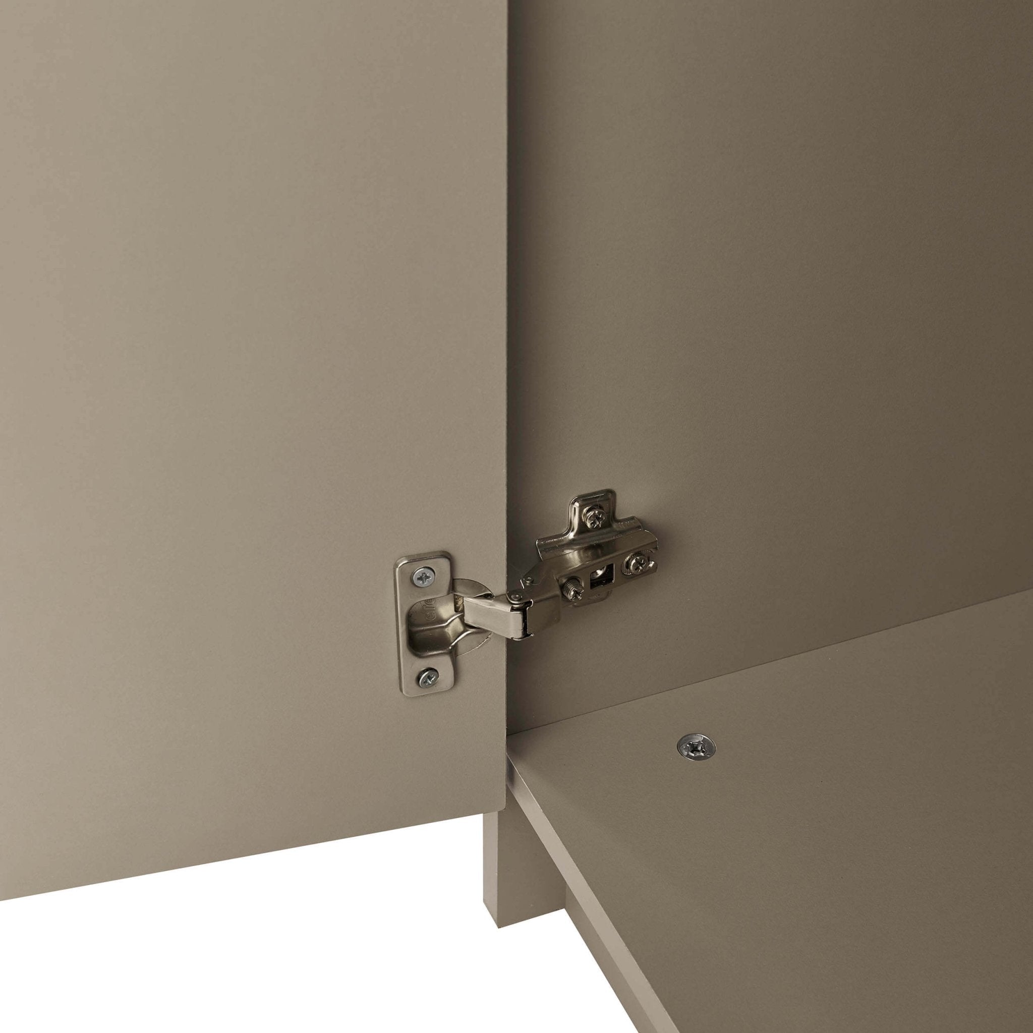 Darcey 3 Door Wardrobe - Taupe