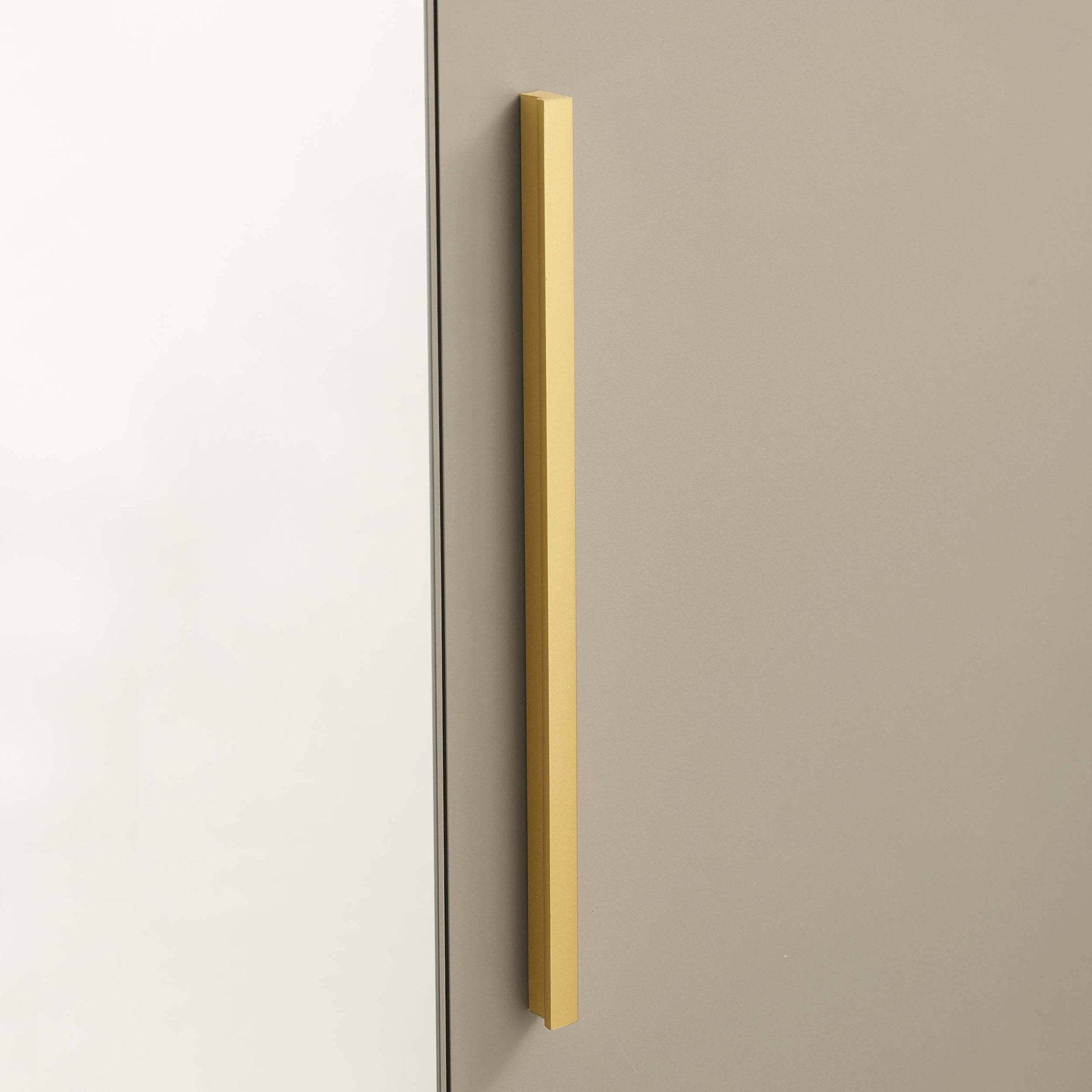 Darcey 3 Door Wardrobe - Taupe