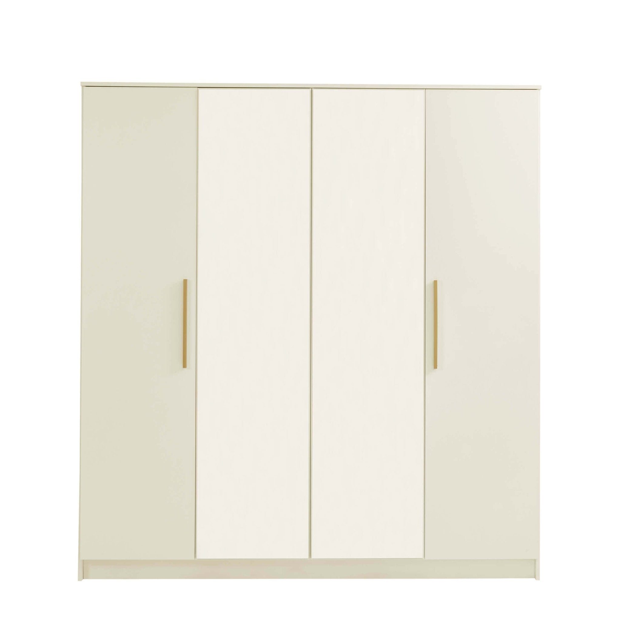 Darcey 4 Door Wardrobe - Cream