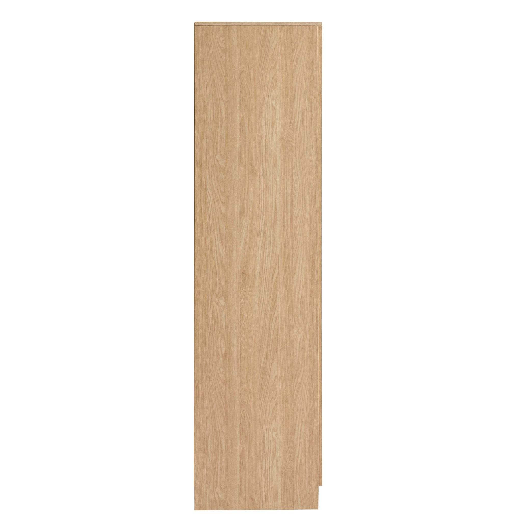 Darcey 4 Door Wardrobe - Light Wood