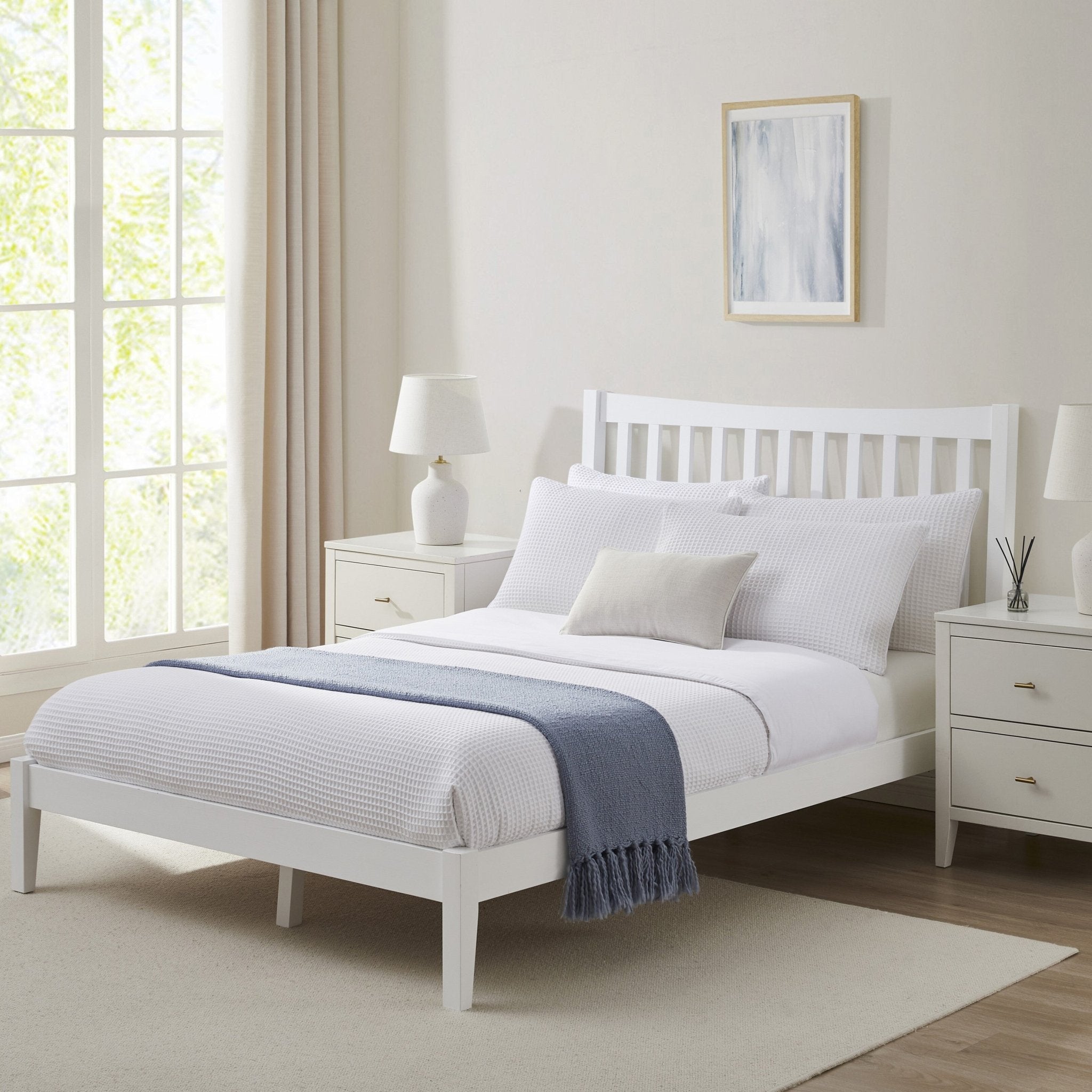 Dartmouth Bed Frame - White