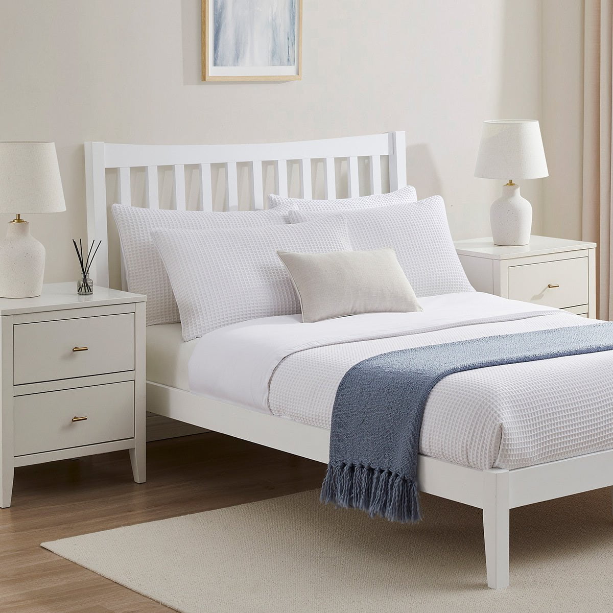 Dartmouth Bed Frame - White