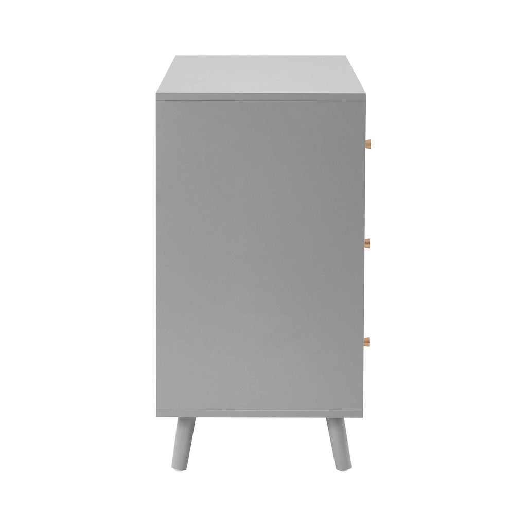 Dora 3 Drawer Chest - Light Grey