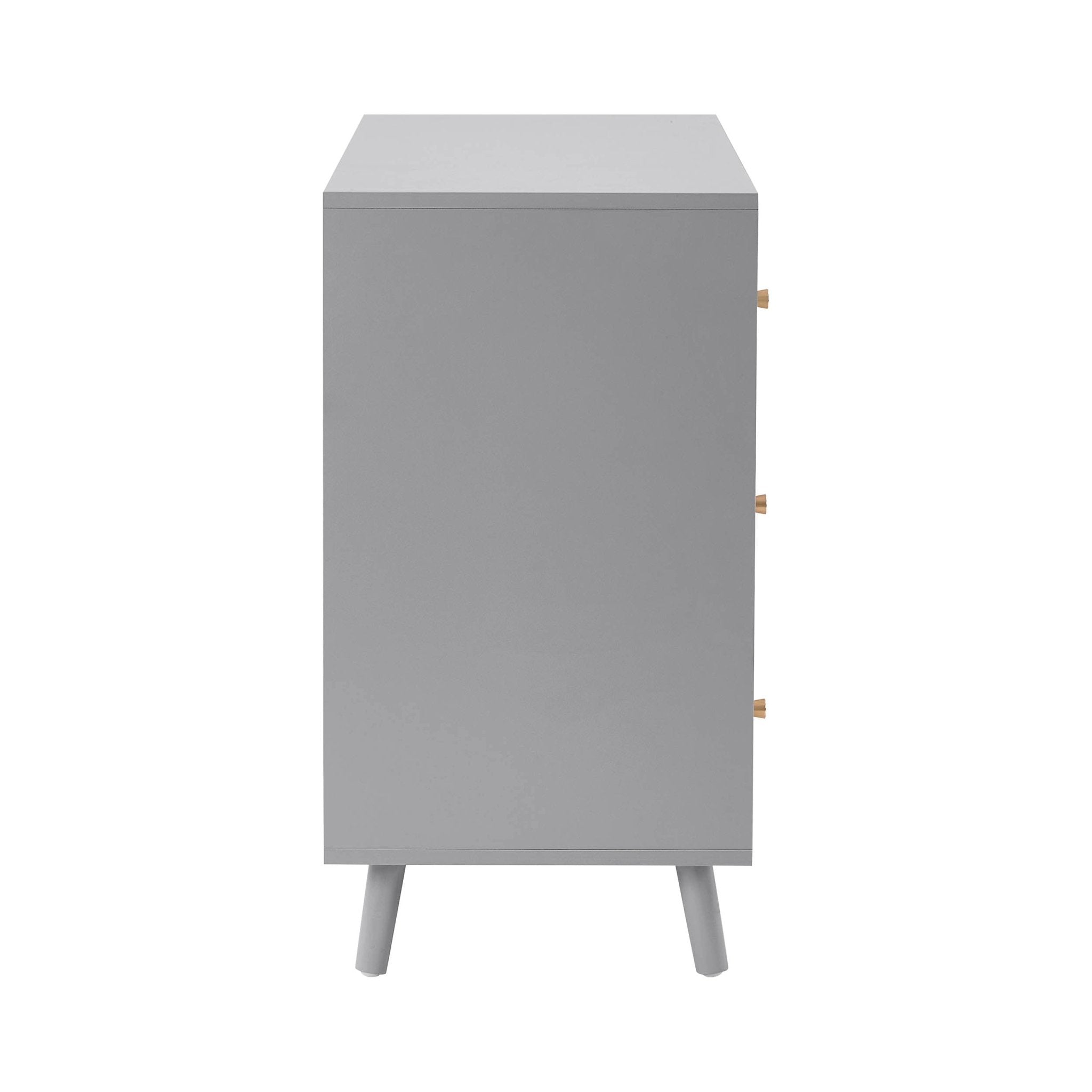 Dora 3 Drawer Chest - Light Grey