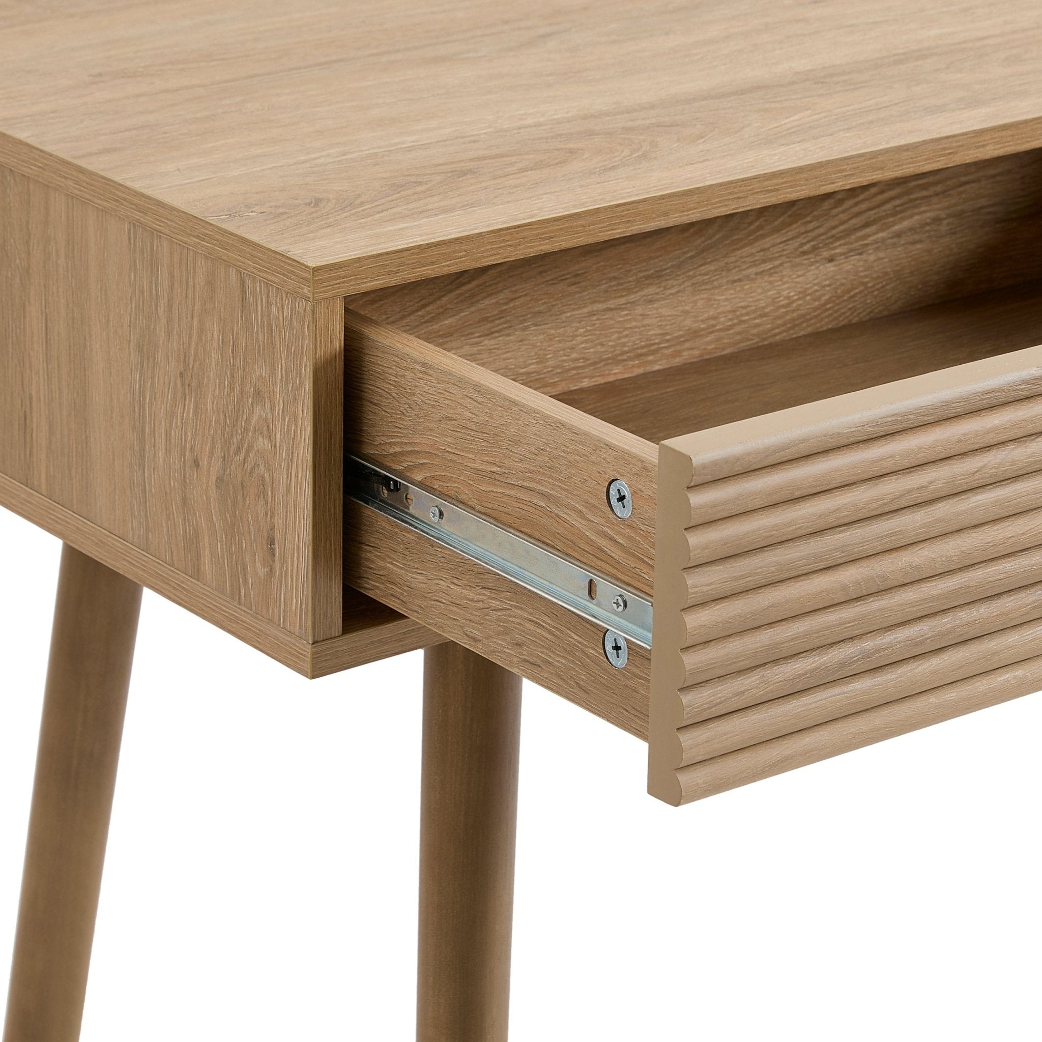 Dora Dressing Table Console - Light Wood