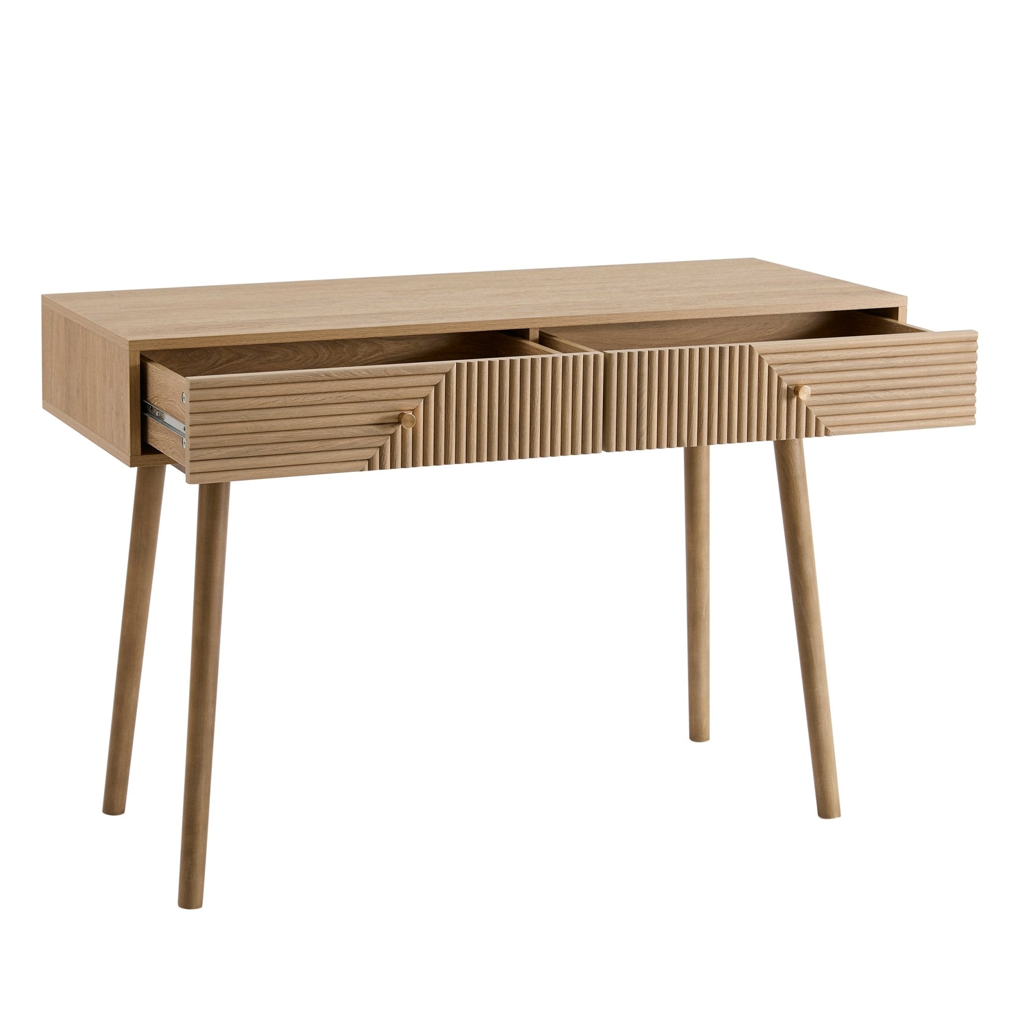 Dora Dressing Table Console - Light Wood