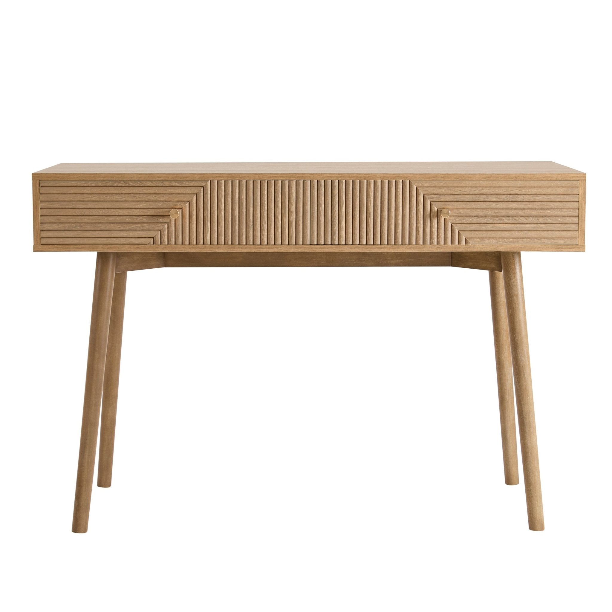 Dora Dressing Table Console - Light Wood