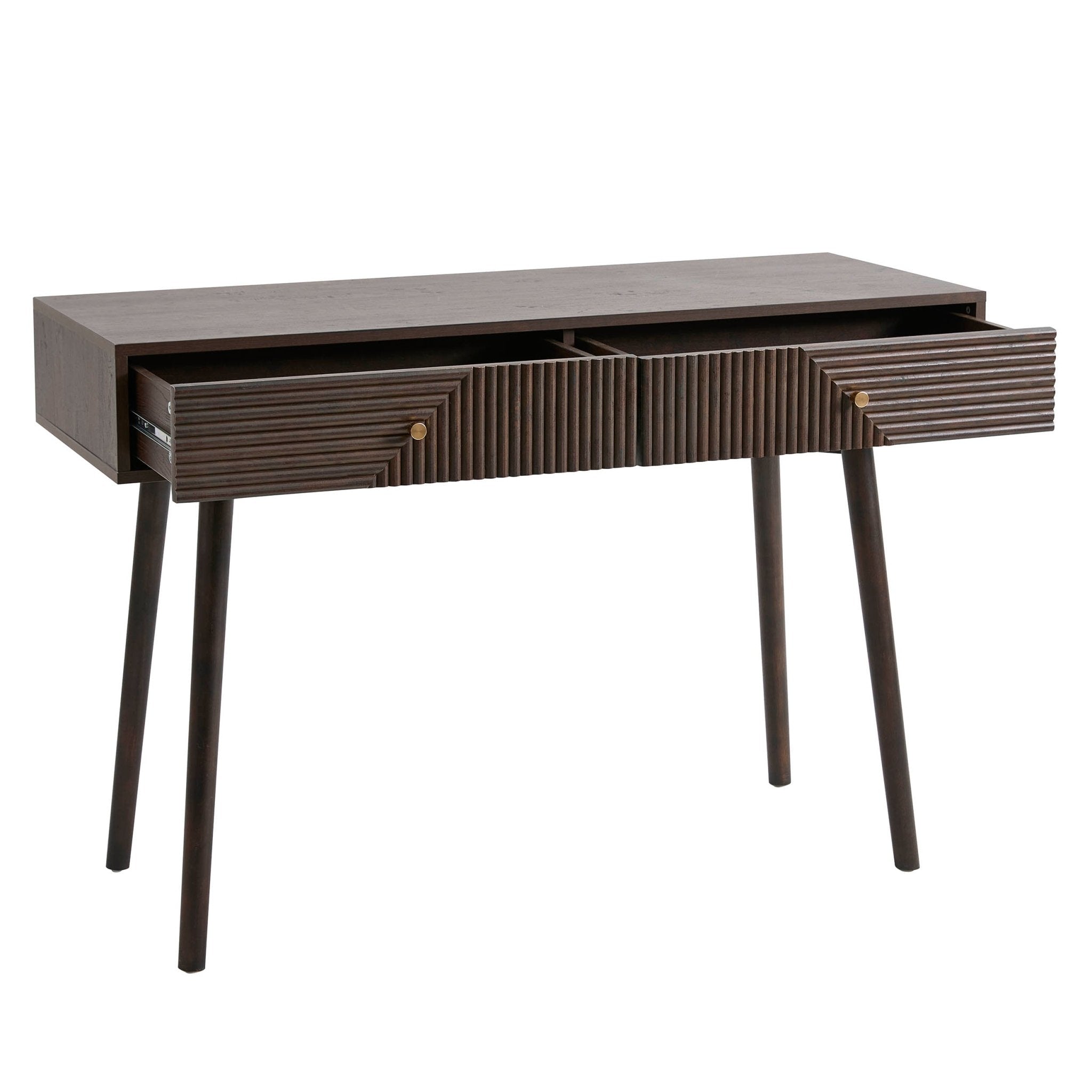 Dora Dressing Table Console - Walnut